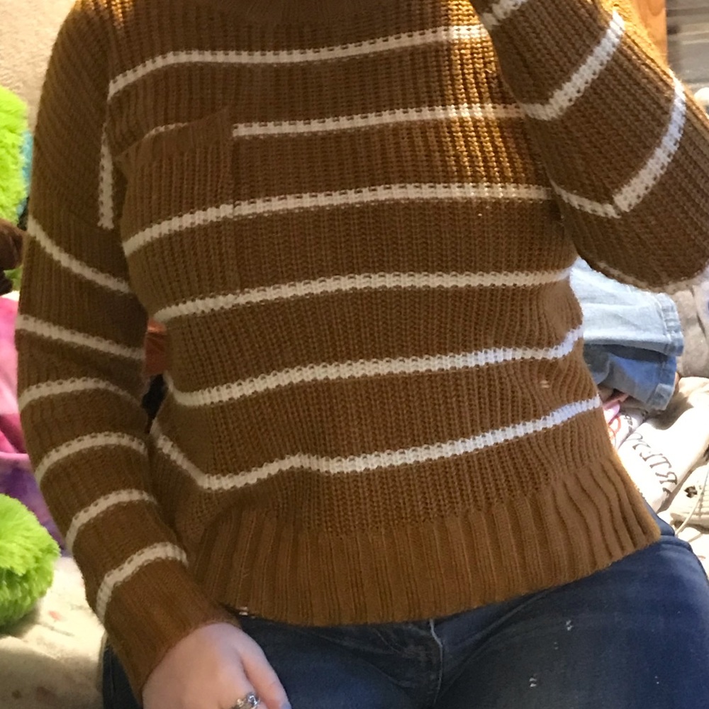 Deep yellow sweater